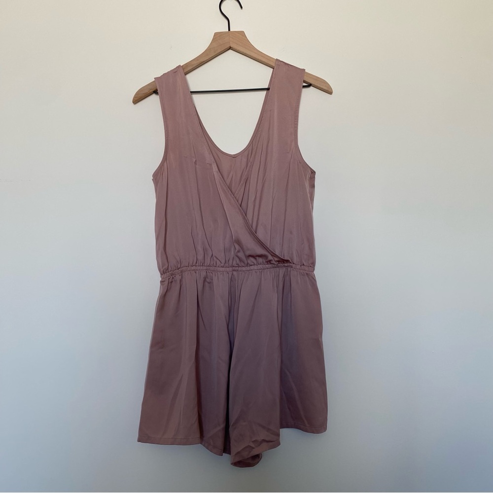 Up West satin romper